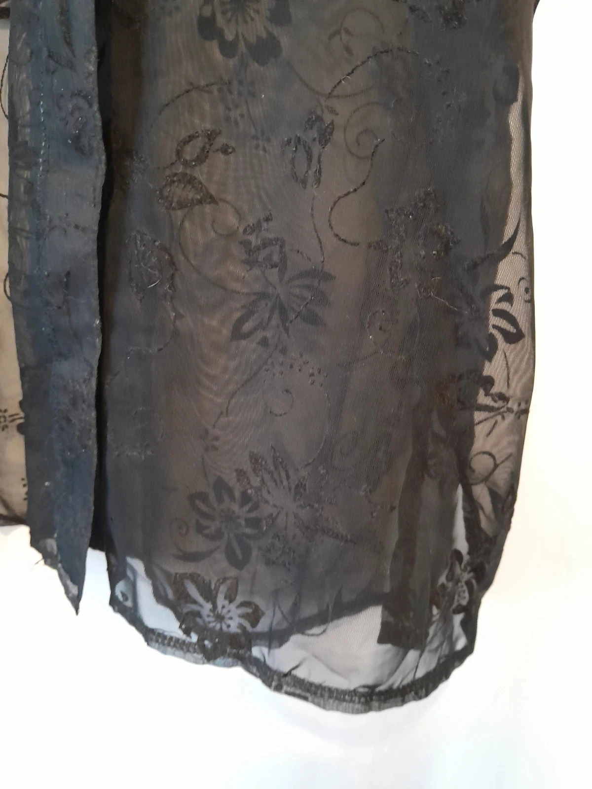 Camisa o sobrecamisa ligera, negra, talla 54/56 – photo 2